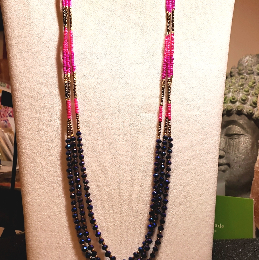 Express beaded necklace
